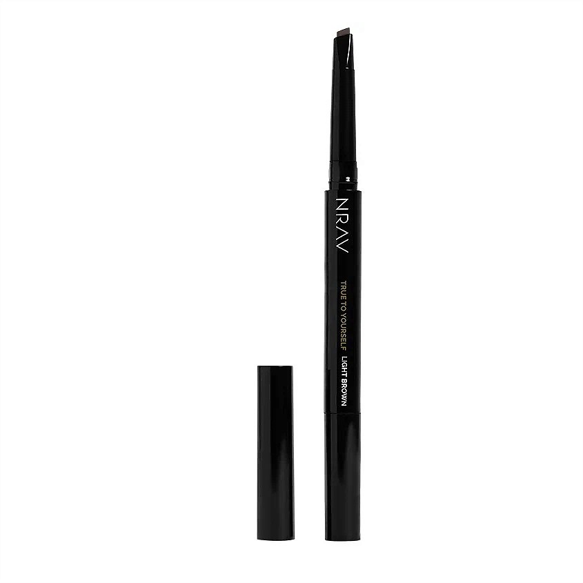 Изображение товара NRAV Автоматический карандаш для бровей BROW PENCIL PERFECT BASE, LIGHT BROWN