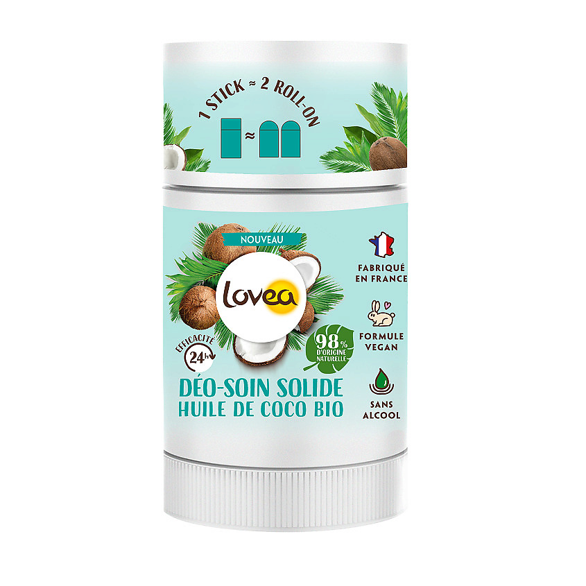 Изображение товара LOVEA Дезодорант для тела с органическим кокосовым маслом, 50 г