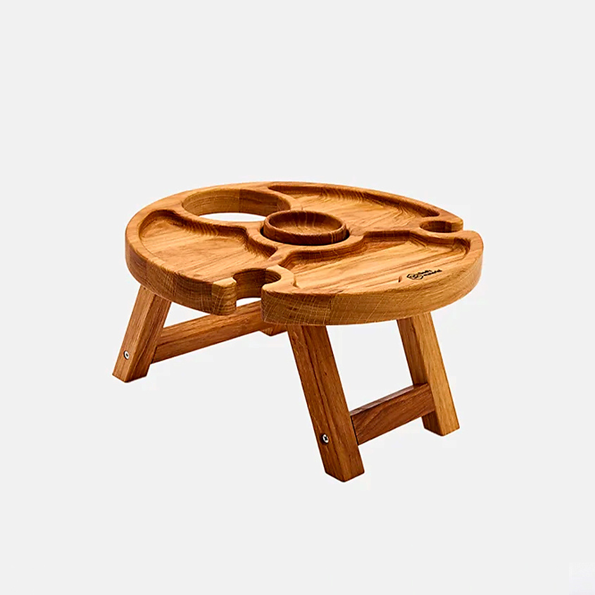 Изображение товара DAD`S MATERIAL Менажница винная на ножках, 1 шт