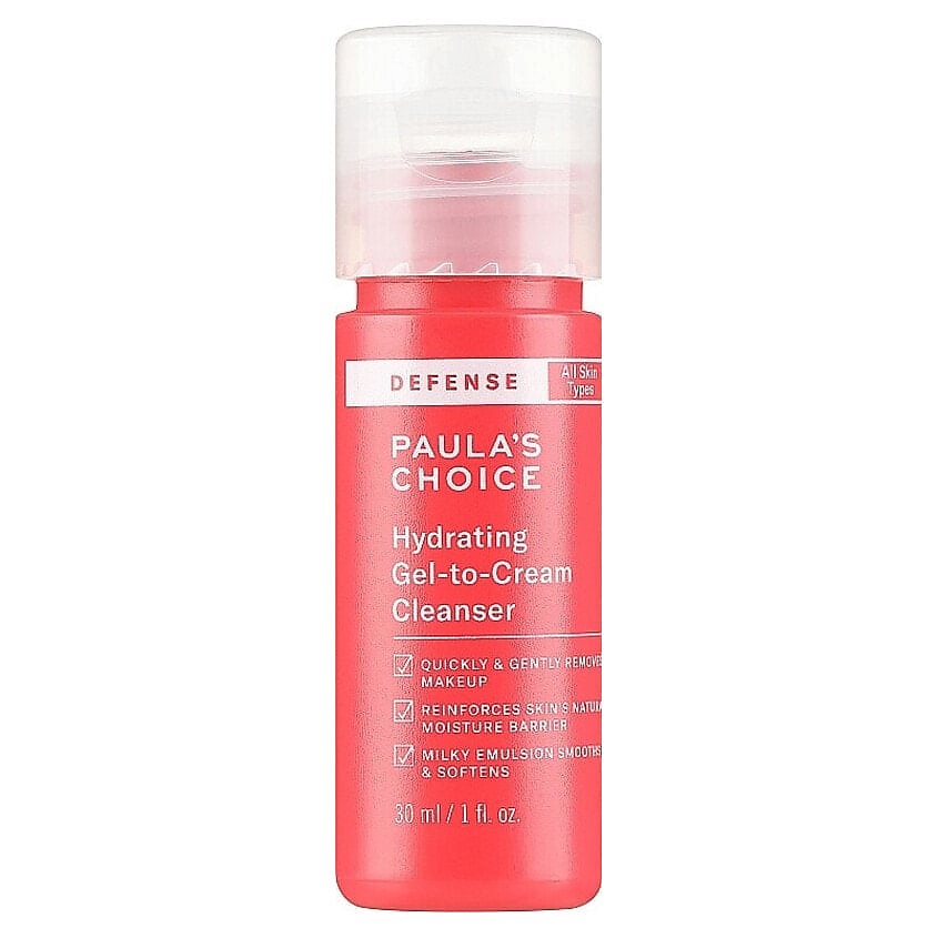 Изображение товара PAULA'S CHOICE Увлажняющий и очищающий гель-крем для лица, 30 мл