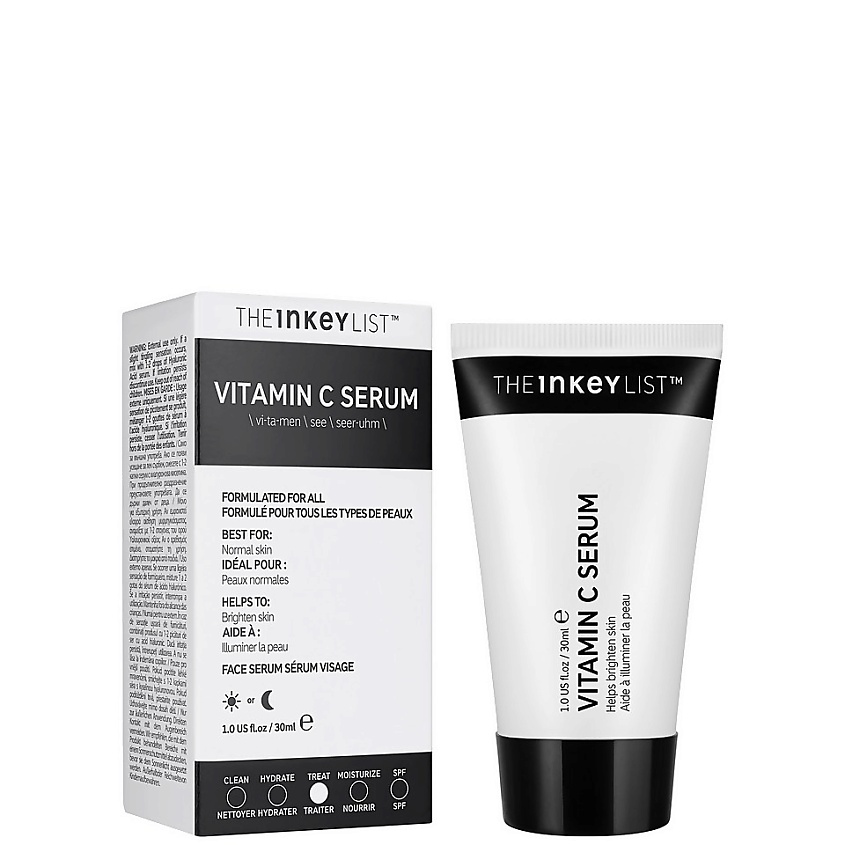 Изображение товара THE INKEY LIST Осветляющая и выравнивающая тон кожи сыворотка Vitamin C Serum, 30 мл