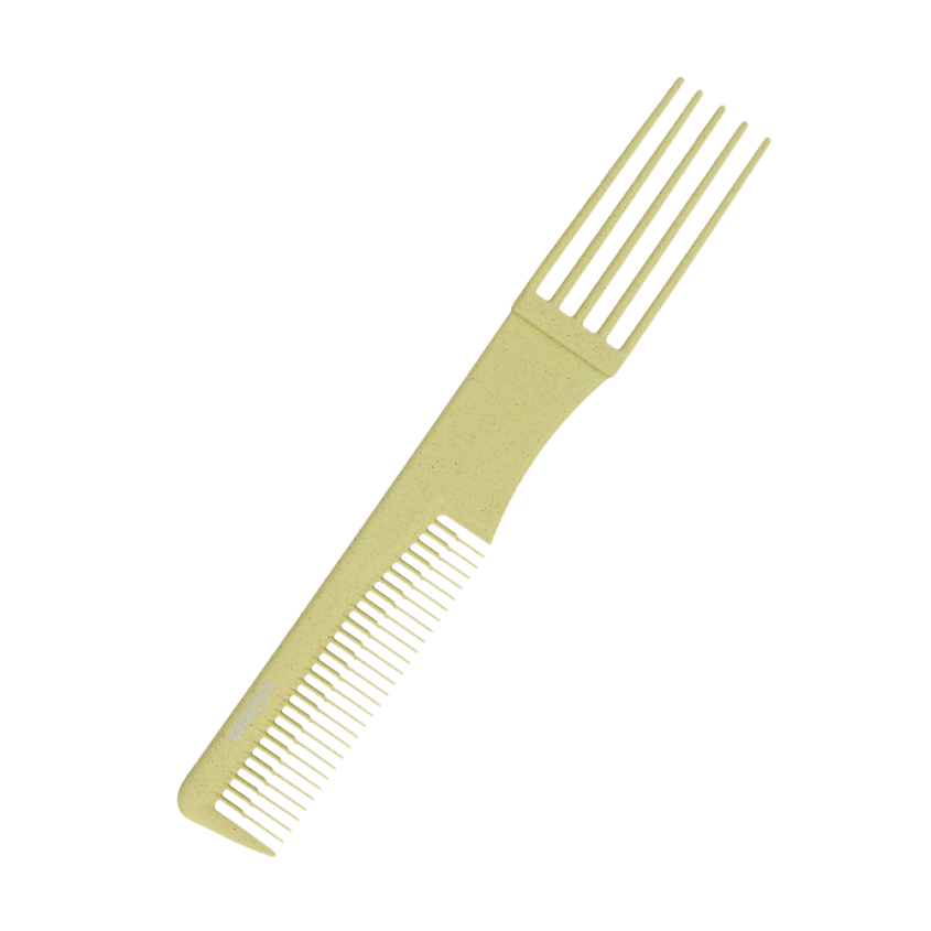 Изображение товара Гребень для окрашивания и стрижки волос GRESSIO из Wheat fiber, зеленый