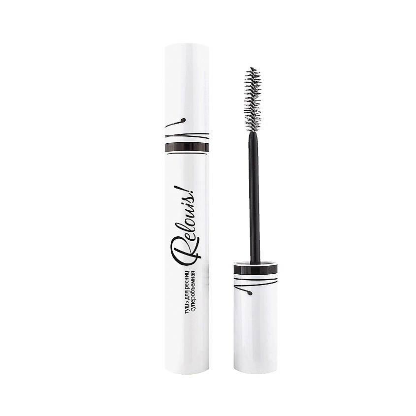 Изображение товара RELOUIS Тушь для ресниц суперобъемная, Черный