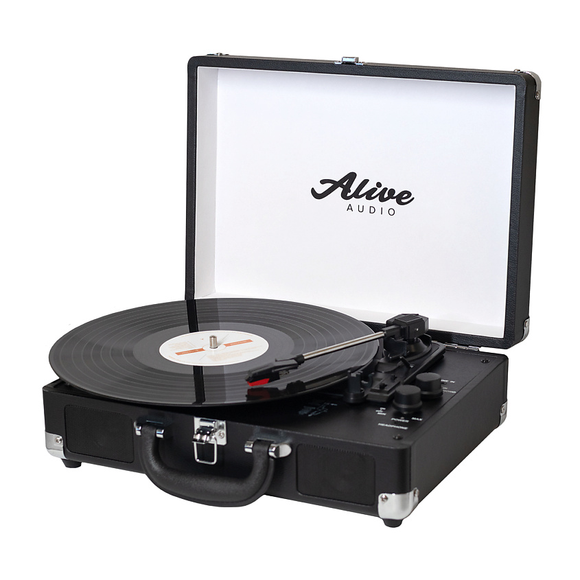 Изображение товара Виниловый проигрыватель Alive Audio GLAM с Bluetooth и ременным приводом