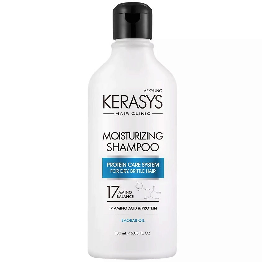 Изображение товара KERASYS Clinic Шампунь для волос Увлажняющий, 180 мл