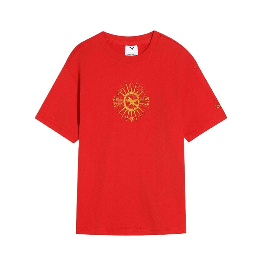 Изображение товара PUMA Футболка x HARRY POTTER RELAXEDgraphic, цвет: Красный, размер: 140