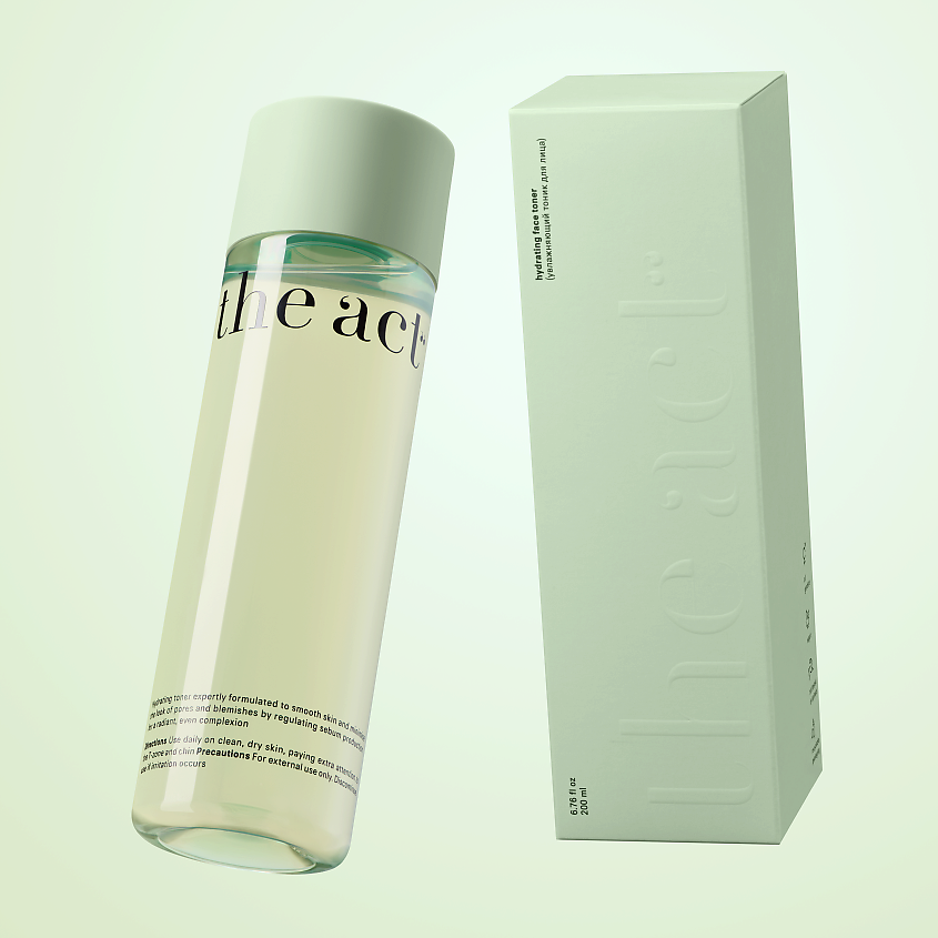 Изображение товара THE ACT Увлажняющий тоник для лица, 200 мл