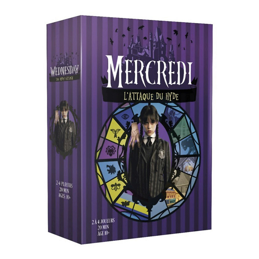 Изображение товара ASMODEE Настольная игра Asmodee Wednesday - Mercredi: L'attaque du Hyde, 1 шт.