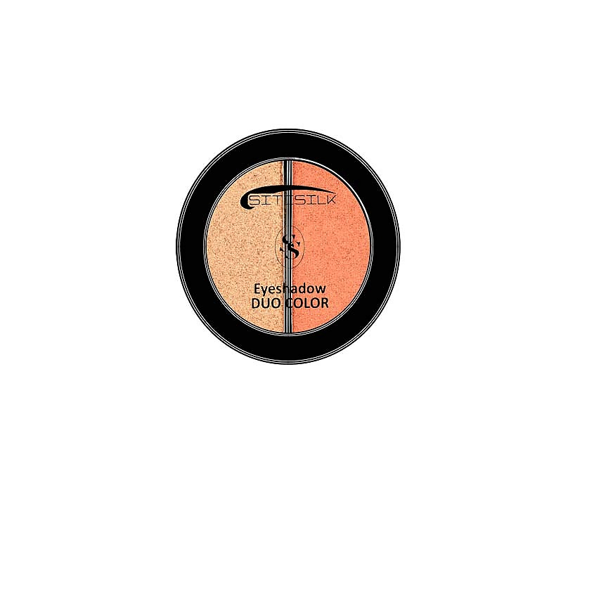 Изображение товара Двойные тени для век SITISILK DUO COLOR оранжевые стойкие 4 г