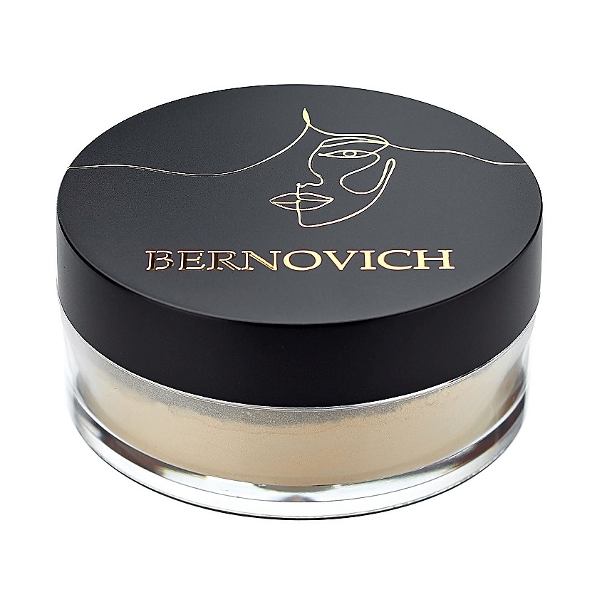 Изображение товара Рассыпчатая пудра для лица BERNOVICH New № 01 матовая сияющая