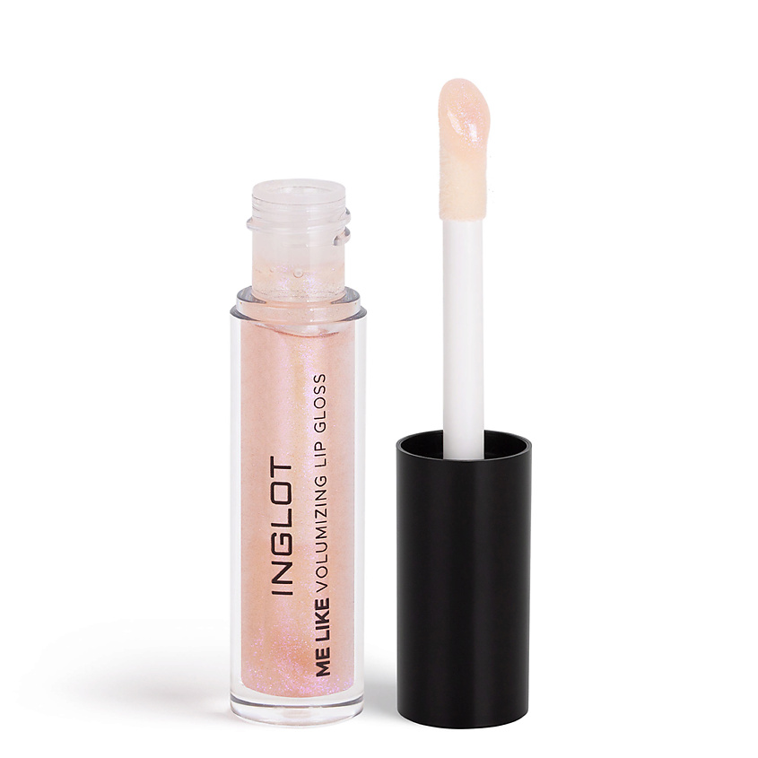 Изображение товара INGLOT Блеск для губ Lip gloss me like volumizing 64 персиковый 4.2 мл
