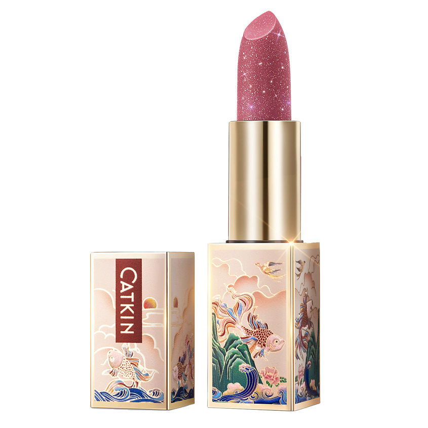 Изображение товара Бальзам CATKIN для губ оттенок Единорог с мерцанием и эффектом блеска