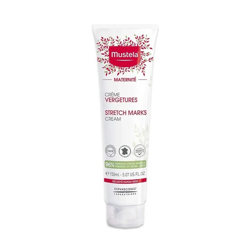Изображение товара MUSTELA Крем для превенции растяжек в период беременности Stretch Marks Cream, 150 мл