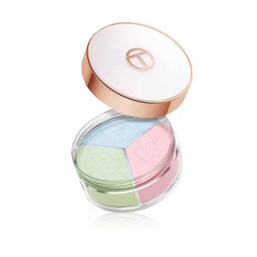 Изображение товара O.TWO.O Трехцветная рассыпчатая пудра 01 Clear Sky для идеального тона