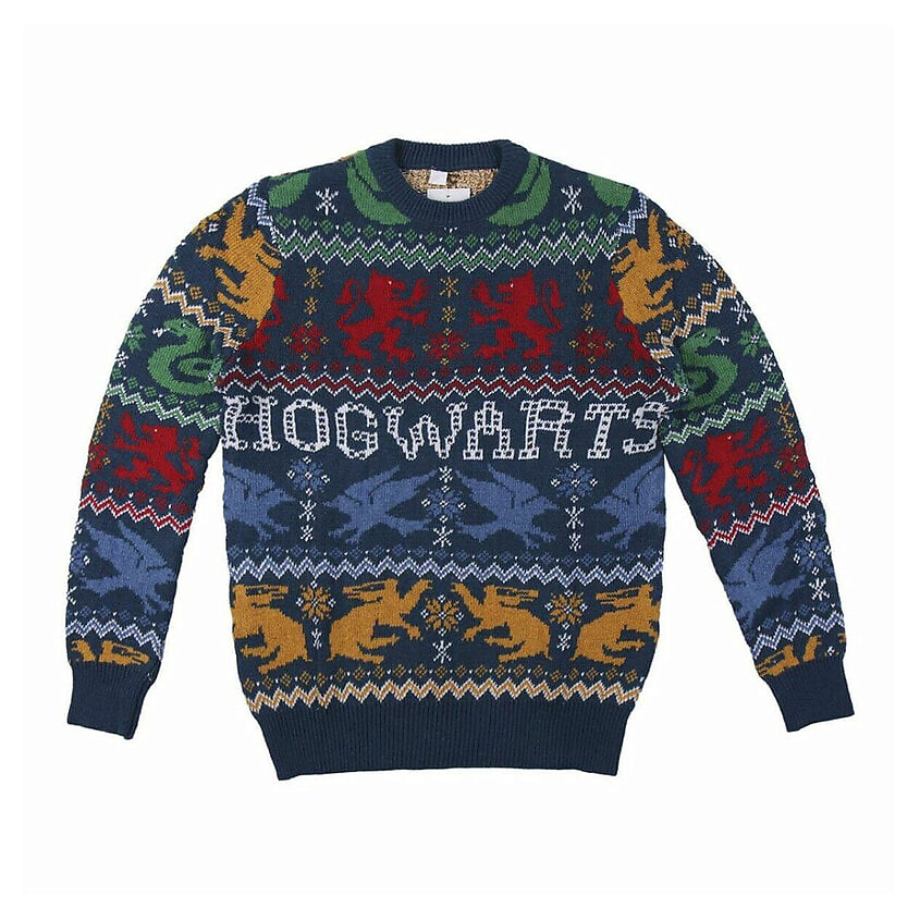 Изображение товара Унисекс свитер Harry Potter Синий теплый комфортный XS