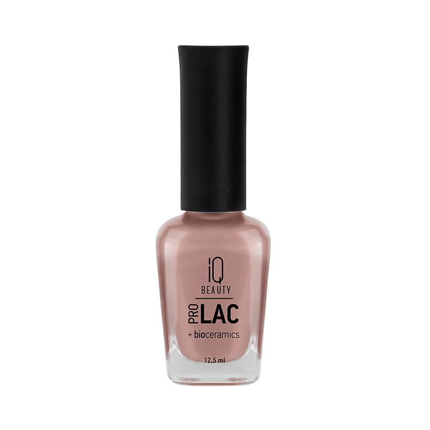 Изображение товара IQ BEAUTY Лак для ногтей укрепляющий с биокерамикой PROLAC+bioceramics, Бежевый
