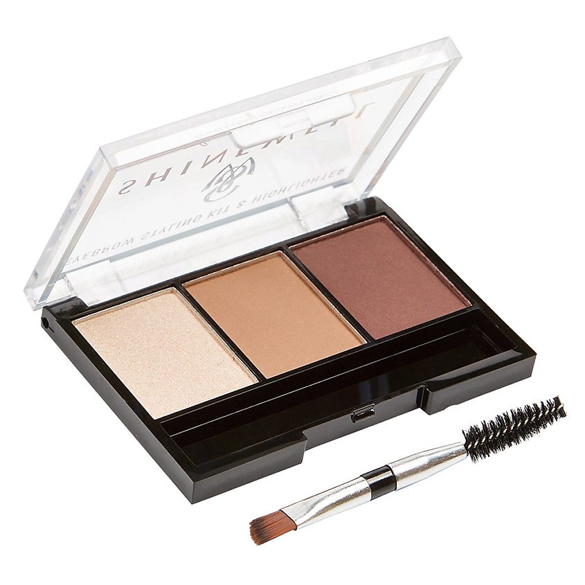 Изображение товара Набор теней для моделирования бровей SHINEWELL №2 компактный и стойкий