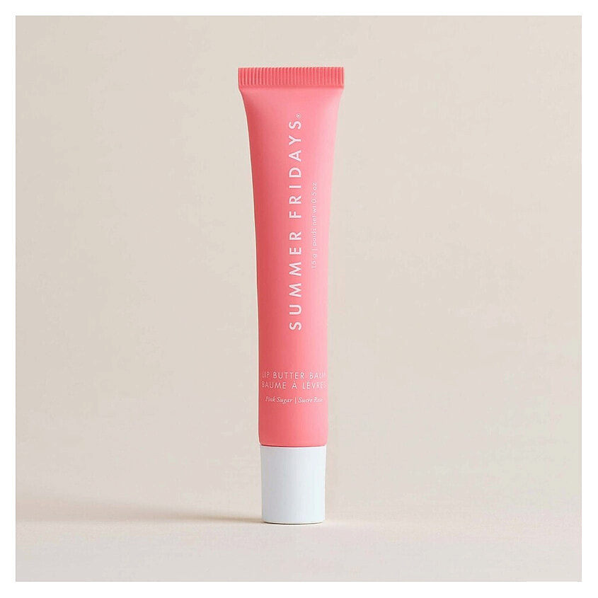 Изображение товара Бальзам для губ Lip Butter Balm Pink Sugar от Summer Fridays 15 г увлажнение уход
