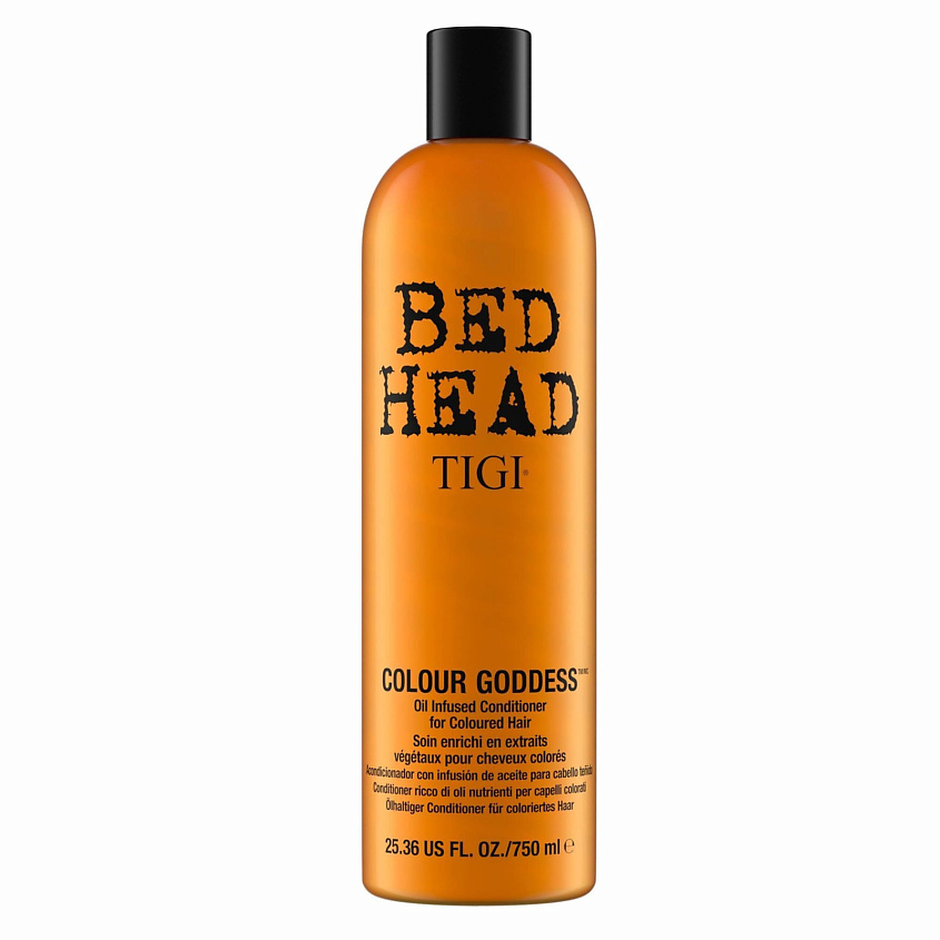 Изображение товара TIGI Кондиционер для окрашенных волос Bed Head Colour Goddess Oil Infused Conditioner, 750 мл