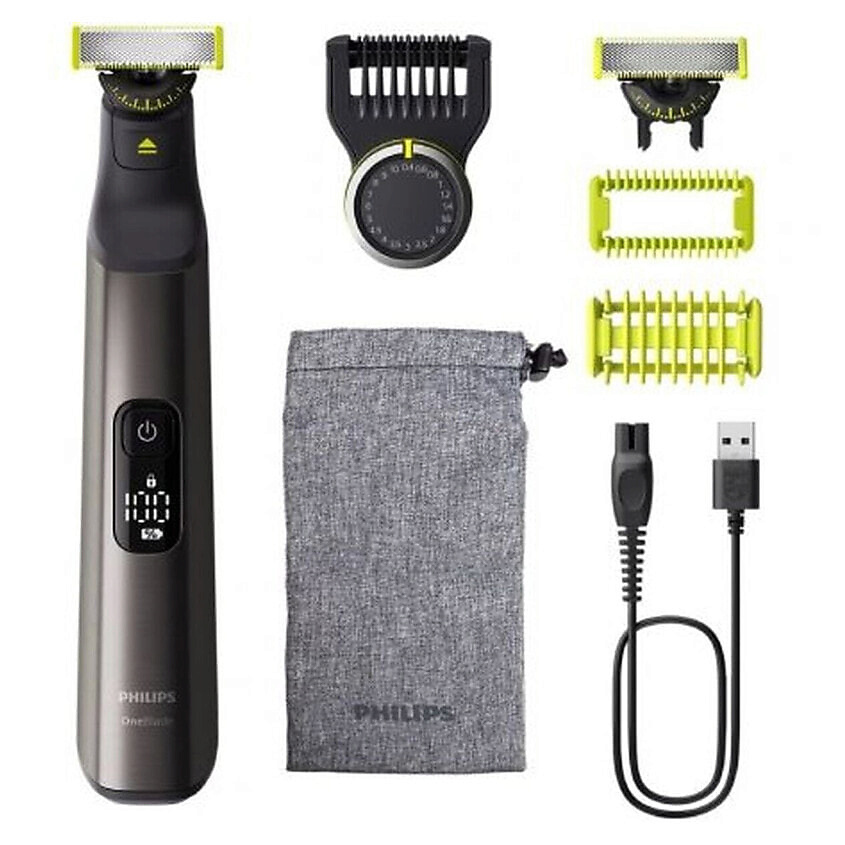 Изображение товара PHILIPS Триммер OneBlade Pro QP6552/15, Черный