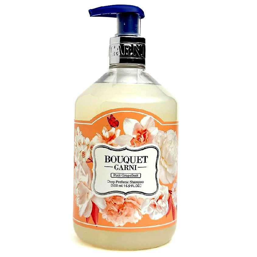 Изображение товара BOUQUET GARNI Шампунь для волос с ароматом Розовый грейпфрут, 500 мл