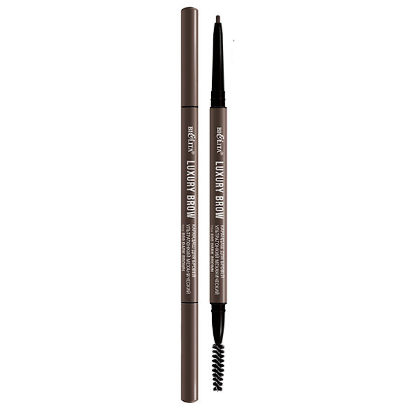 Изображение товара БЕЛИТА Карандаш для бровей ультратонкий механический Luxury Brow, Тон 600