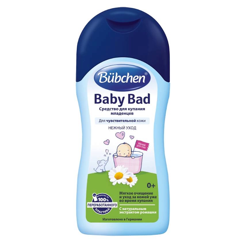 Изображение товара BÜBCHEN Средство для купания младенцев, 200 мл
