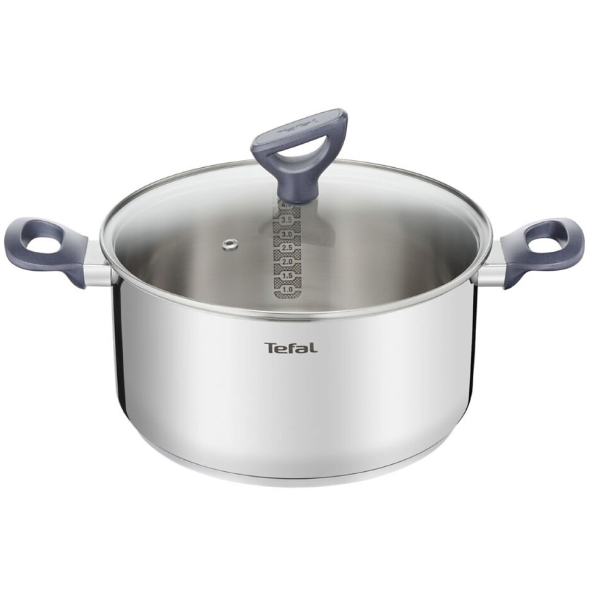 Изображение товара TEFAL Кастрюля с крышкой Daily Cook G7124645, 5.3 л 24 см