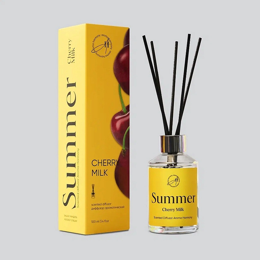 Изображение товара AROMA HARMONY Диффузор ароматический "Сherry milk", 100 мл