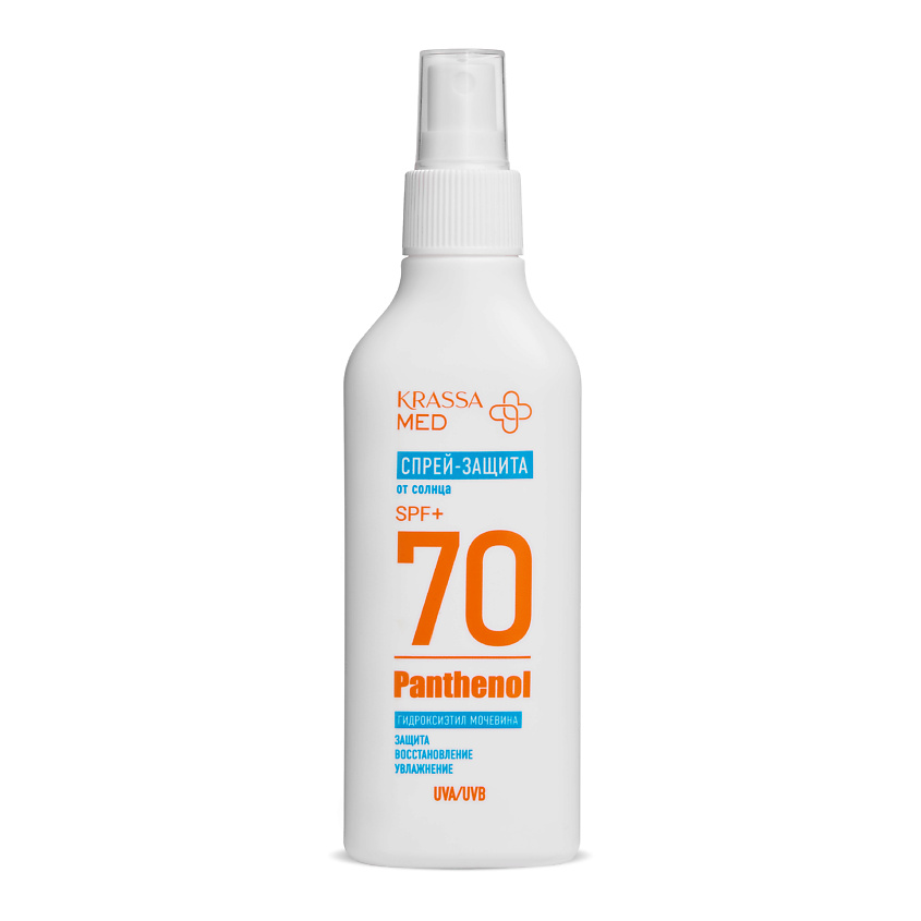 Изображение товара KRASSA Спрей-защита от солнца SPF 70+, 150 мл