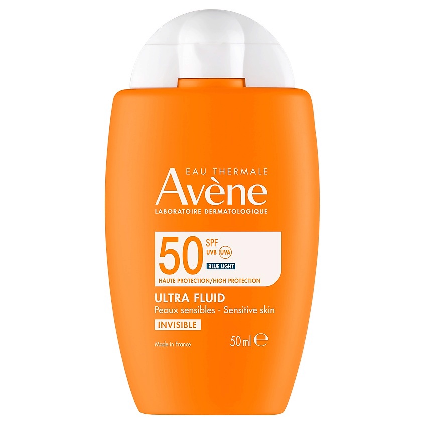 Изображение товара AVENE Ультралегкий солнцезащитный невидимый флюид для лица SPF 50 Ultra Fluid INVISIBLE, 50 мл