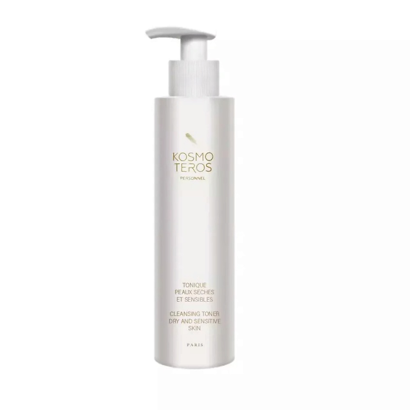 Изображение товара KOSMOTEROS Очищающий тоник для сухой и чувствительной кожи, 200 мл