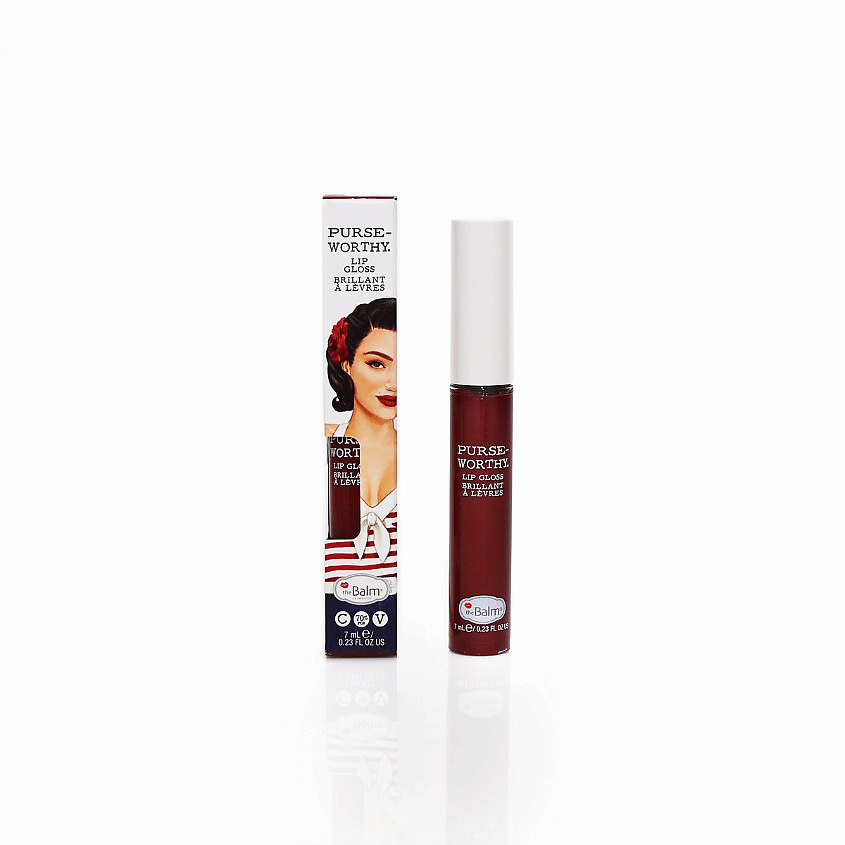Изображение товара THE BALM Блеск для губ Purseworthy, Сэчл, 7 мл