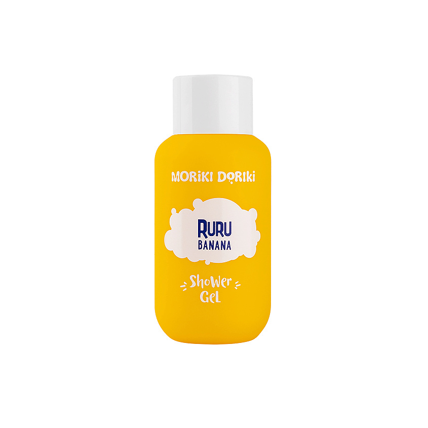 Изображение товара Гель для душа MORIKI DORIKI Руру Банан 65 мл для детей гипоаллергенный очищающий
