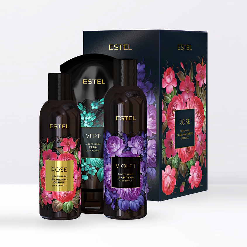 Изображение товара ESTEL PROFESSIONAL Набор для волос цветочный, 250 мл; 200 мл; 200 мл