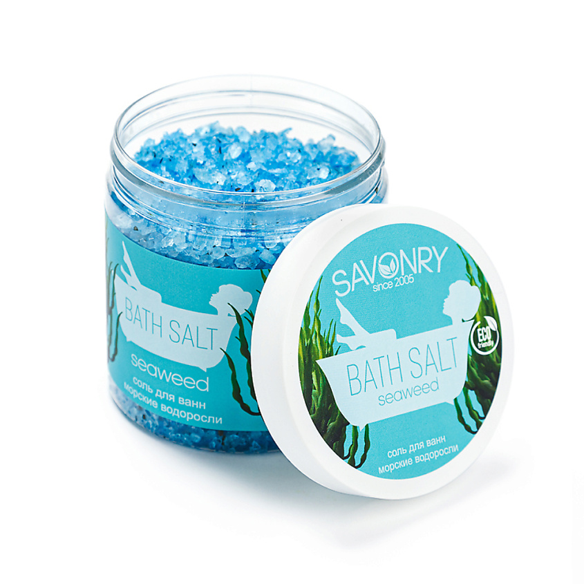 Изображение товара SAVONRY Соль для ванны "Морские водоросли", 600 г