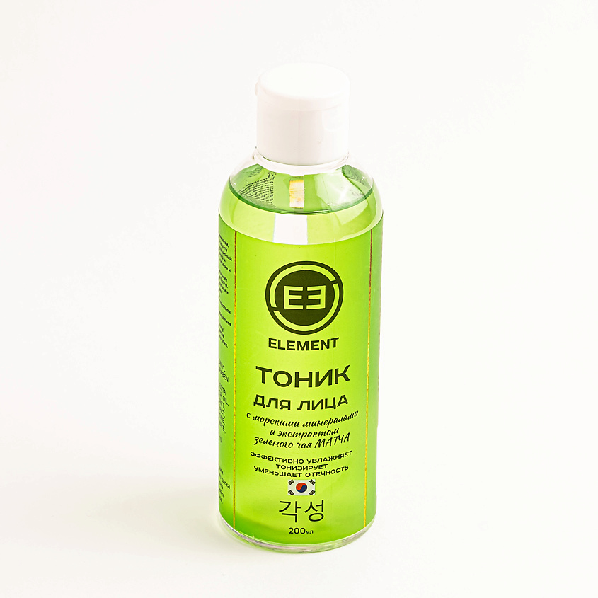 Изображение товара ELEMENT Тоник для лица с морскими минералами и экстрактом зеленого чая МАТЧА 200 мл