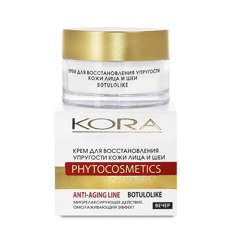 Изображение товара KORA Крем для лица Антивозрастной уход восстановление упругости, 50 мл