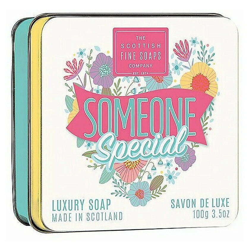 Изображение товара SCOTTISH FINE SOAPS Мыло в декоративной мыльнице Someone Special In A Tin, 100 г