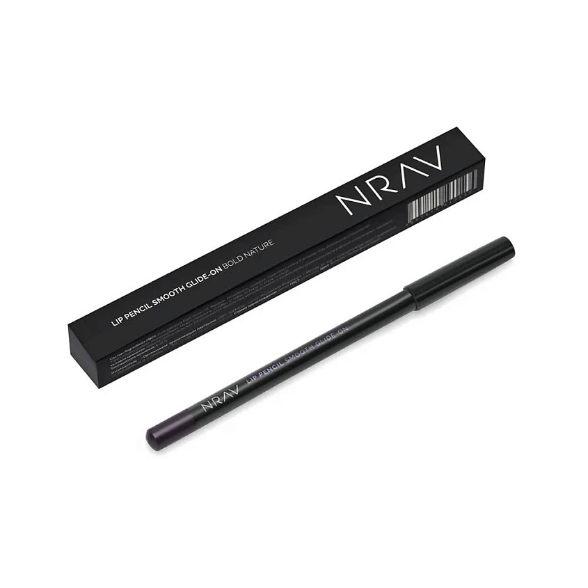 Изображение товара NRAV Карандаш для губ LIP PENCIL SMOOTH GLIDE-ON, темно-фиолетовый