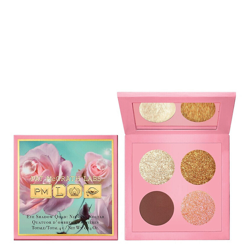 Изображение товара Палетка теней для глаз PAT MCGRATH LABS Sublime Blooms, Nirvana Nectar, 4 оттенка
