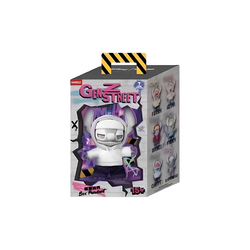 Изображение товара MINISO Игрушка Miniso x Stitch Disney Gen Z Street Blind Box, Антрацитовый