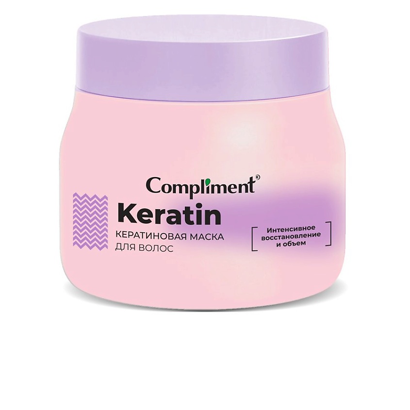 Изображение товара COMPLIMENT Кератиновая маска для волос, 400