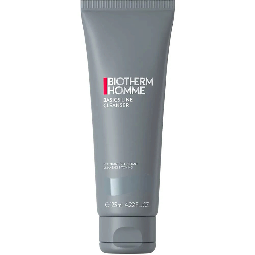 Изображение товара BIOTHERM Освежающий гель для умывания Homme Basic Line для мужчин, 125 мл