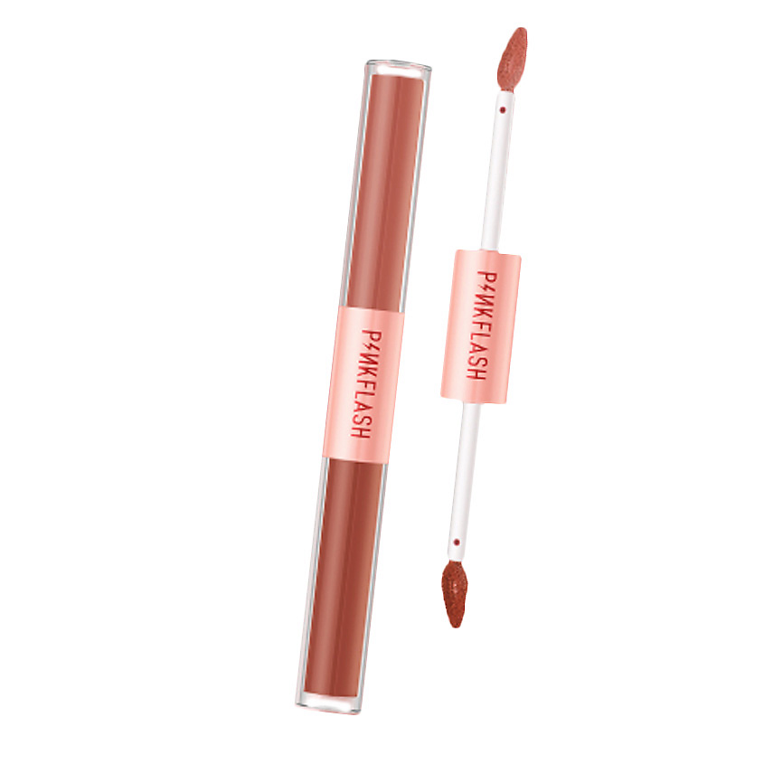 Изображение товара PINK FLASH Глянцевый блеск для губ 2в1, V02