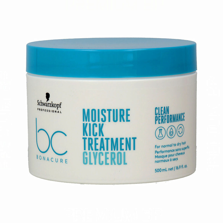 Изображение товара BONACURE Маска увлажняющая для сухих и нормальных волос Moisture Kick, 500 мл