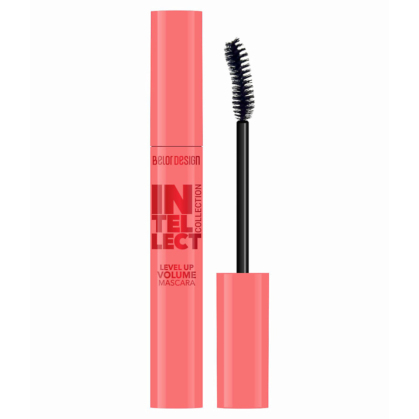 Изображение товара BELOR DESIGN Тушь для ресниц Intellect приподнимающая объем, черная, цвет: Черный