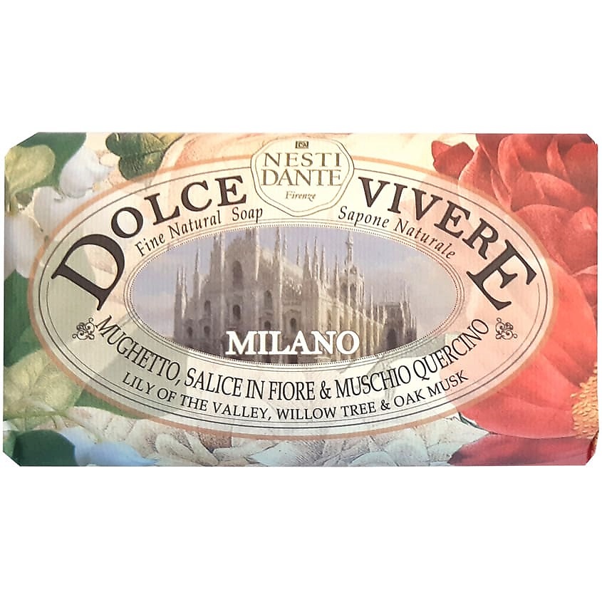 Изображение товара Нати ДАНТЕ Мыло Dolche Vivere Milano 250 г экологичное для тела