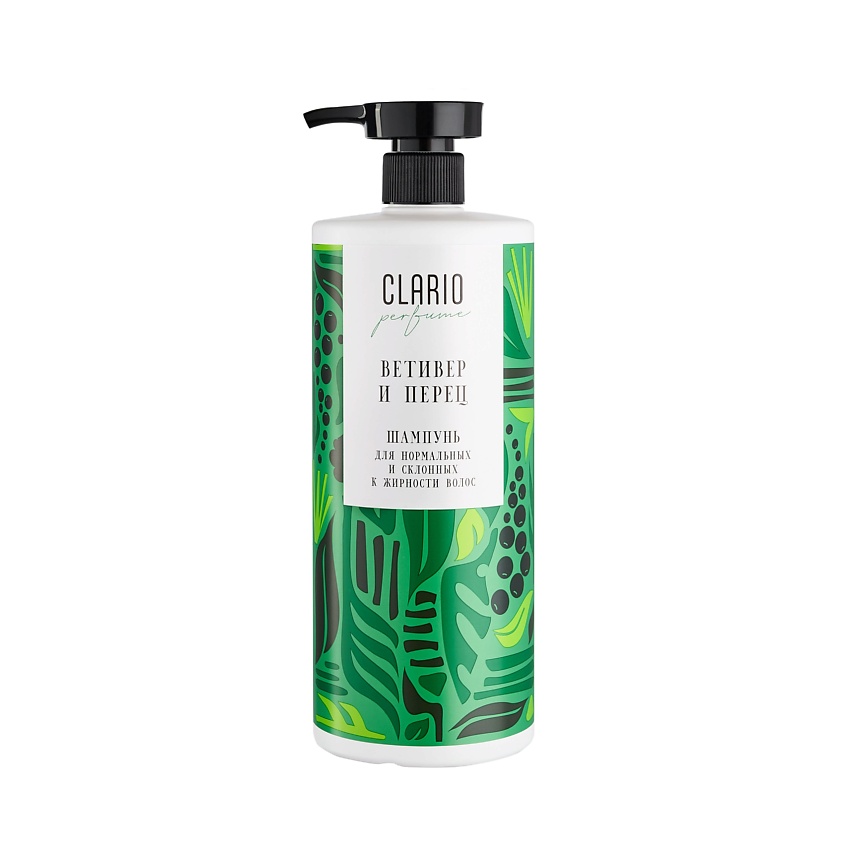 Изображение товара CLARIO Шампунь парфюмированный «Ветивер и перец», 1000 мл