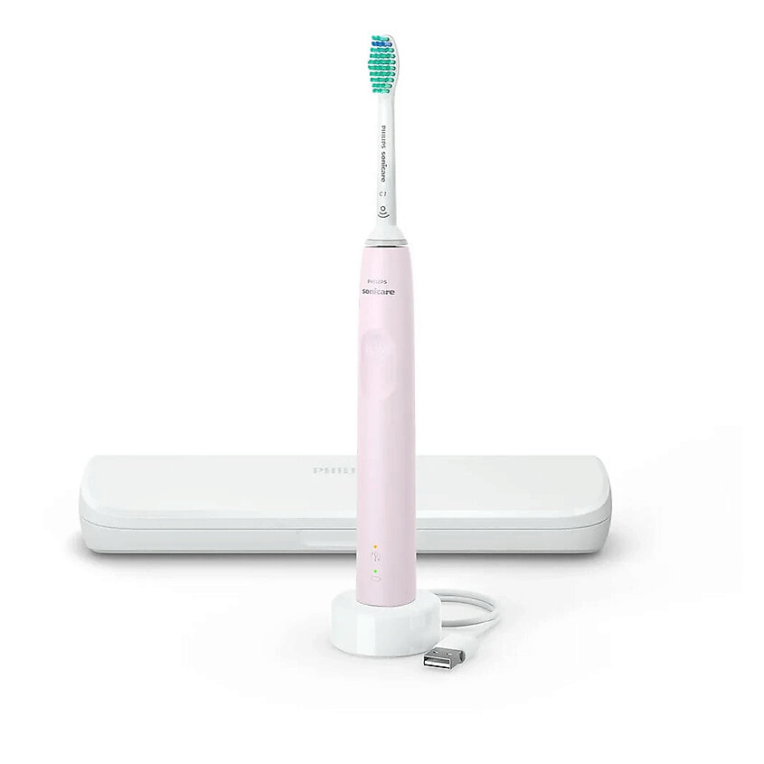 Изображение товара PHILIPS Электрическая зубная щетка Sonicare 3100 HX3673/11, Розовый